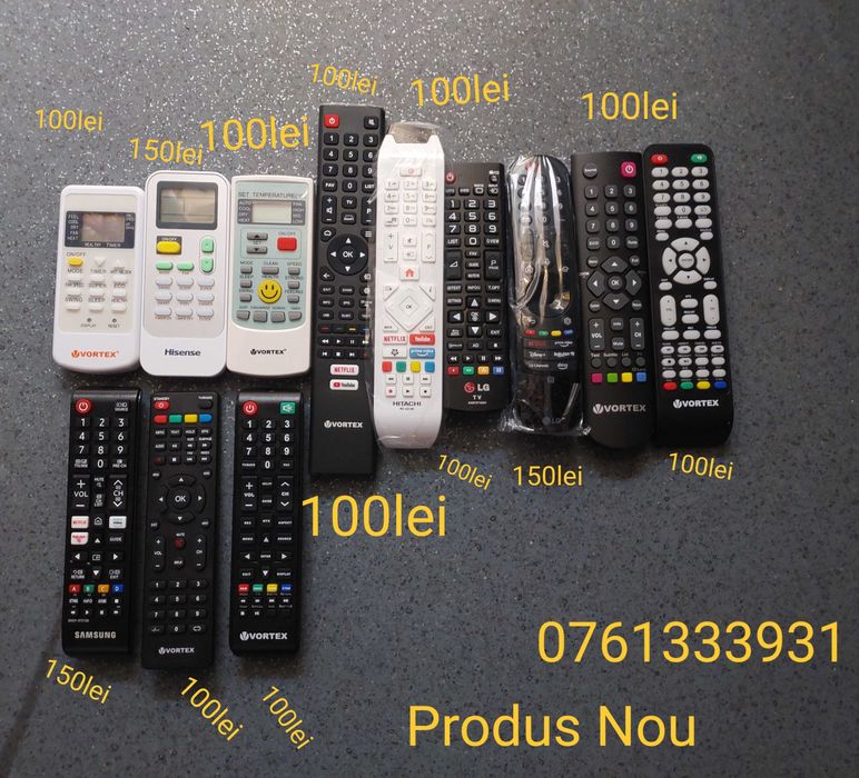 Telecomenzi Lg Samsung Vortex Hitachi Akai Nei Philips Sony Everest