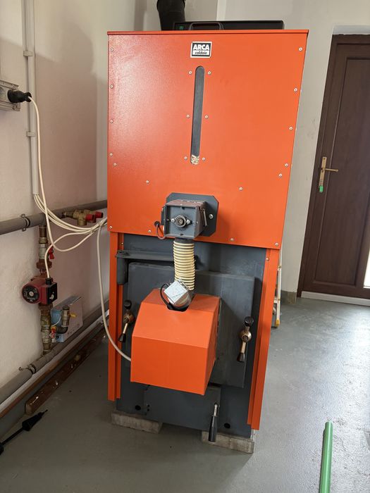 Vand centrala Arca Caldaie 33 kW pe peleti cu puffer de 1000 l