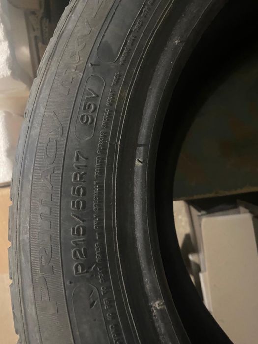 Резина R17 215/55/17 Michelin