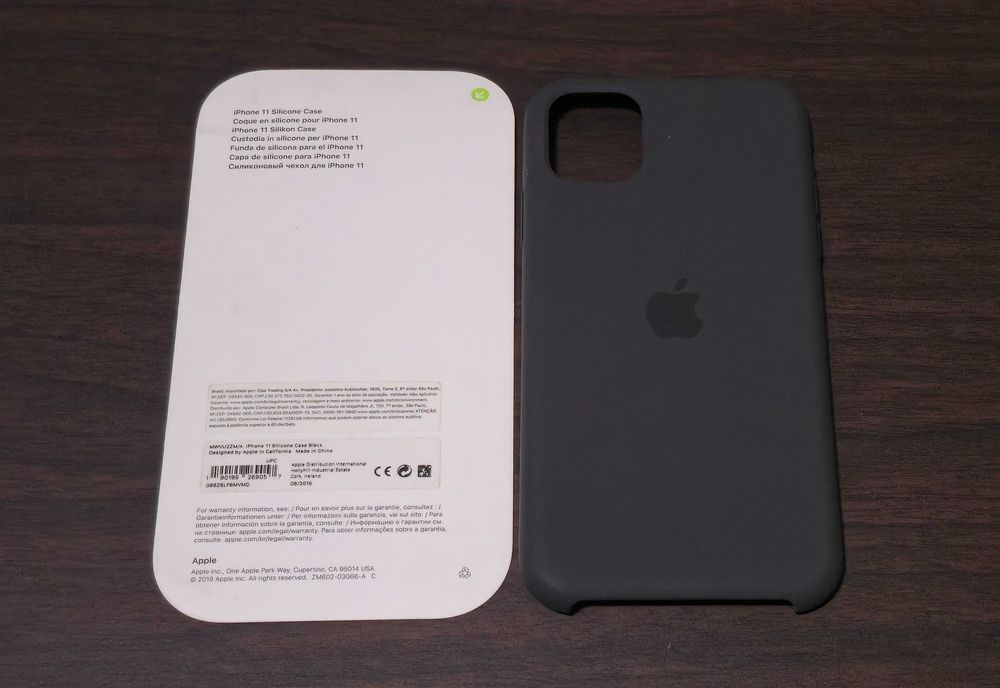 Husa silicon originala Apple Silicone Case iPhone 11 bulk lipsa ambalaj