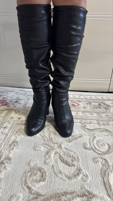 Сапожки кожанные Турция