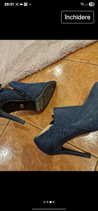 Ghetute Musette cu toc