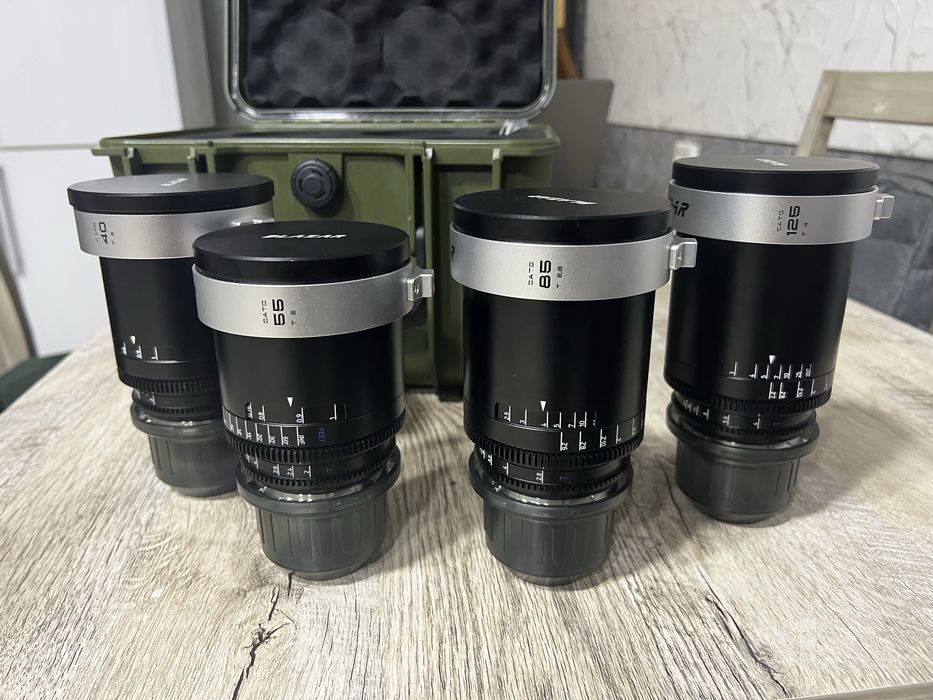 BLAZAR LENS CATO  40mm, 55mm, 85mm, 125mm, есть переходник на sony e