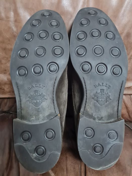 Ghete Bally Scribe din piele întoarsă Mărimea 47