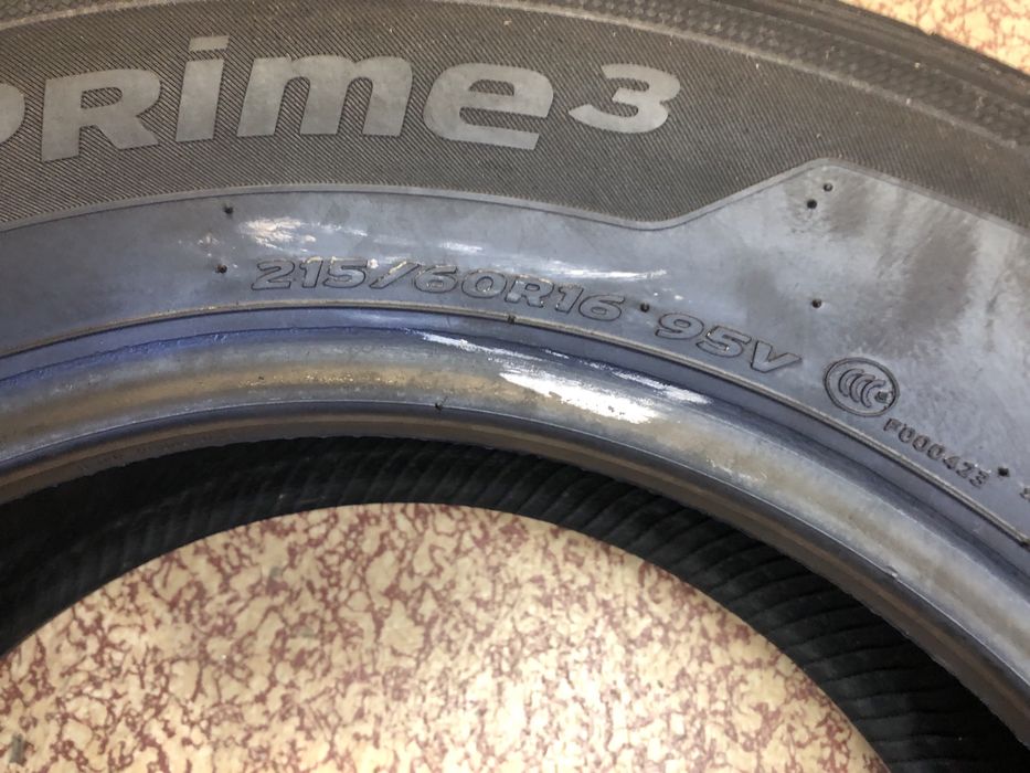 2бр летни гуми Hankook 215 60 16 ventus prime