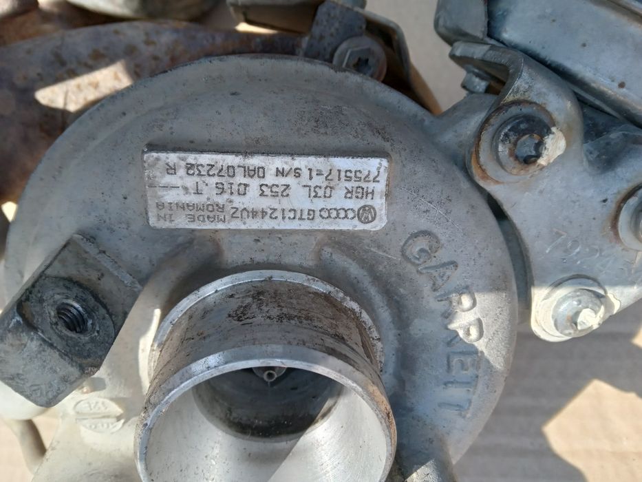 Турбо Фолксваген 1.6тди 105 кон.Tyrbina Vw 1.6 tdi 105hp