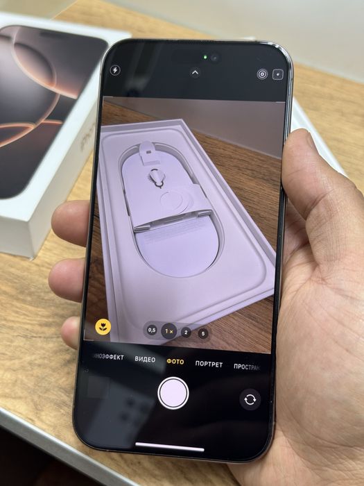  iPhone 16pro max 5G 256gb HX/A EAC desert titanium в нулёвом сост.