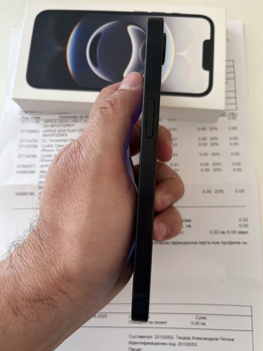 Iphone 16e 128GB 100% bat 46цикли