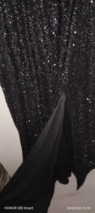 ЯДълга рокля с пайети