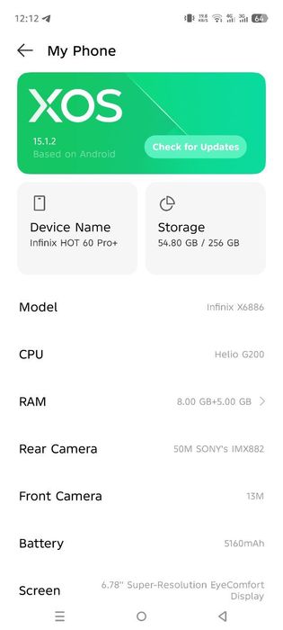 Infinix hot 60 pro plus obmen bor
