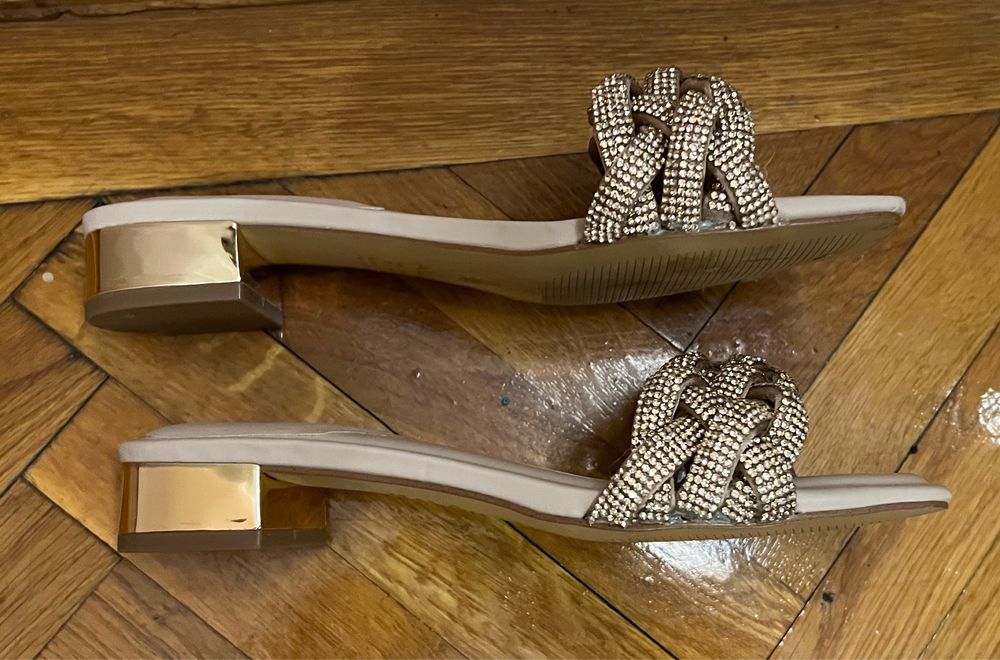 Papuc de oras elegant, ALDO auriu M36