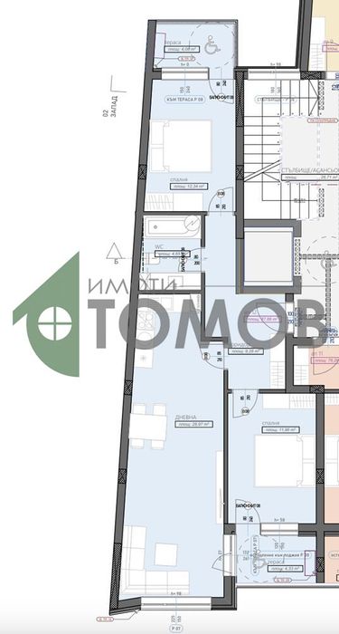 Продава се Тристаен апартамент в Стара Загора, Железник - център - 120 кв.м за 485 €/кв.м - Снимка #1