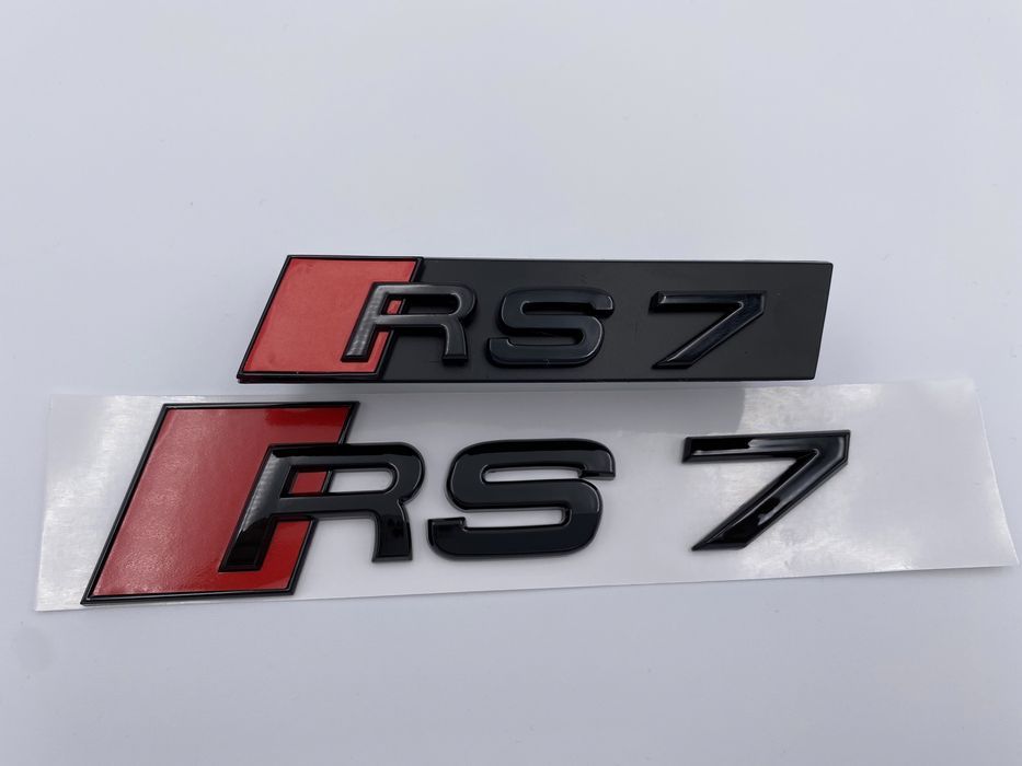 Set embleme Audi RS 7 negru