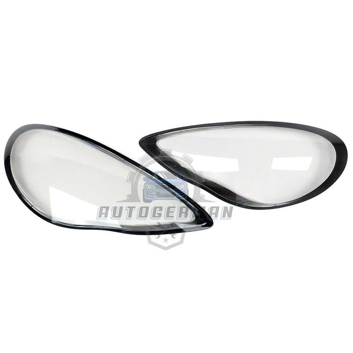 Капаци фарове Porsche Panamera 2011 2012 2013 2014 стъкло за фар Порше Панамера Xenon капак фар лупа фарова маска прозрачно стъкло фарове капак