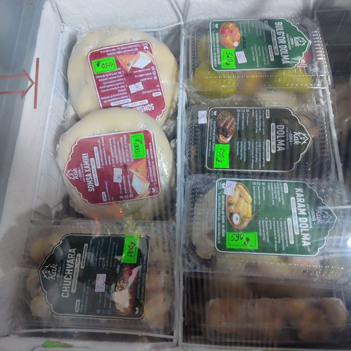 Yarim tayyor mahsulotlar somsa.pelmen.cheburek.manti.buyurtma qab qila