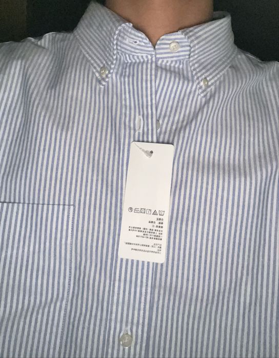 Рубашка оксфорд Uniqlo