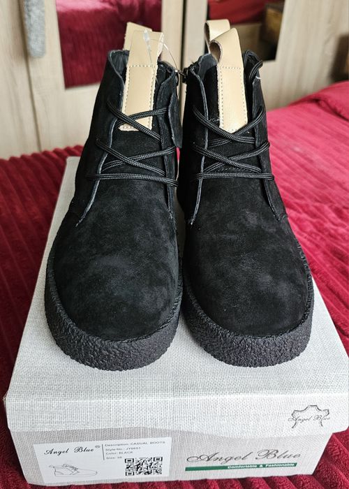 Ghete dama piele intoarsa