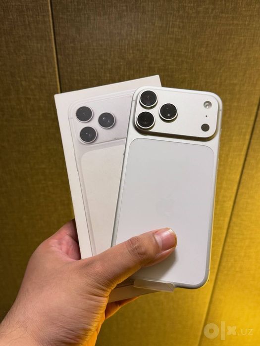 iPhone 17 Pro Max Silver 256gb 100%
