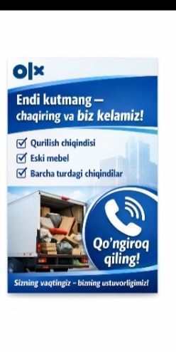 Assalomu alaykum Toshkent bo'ylab Musr tashish xizmati
