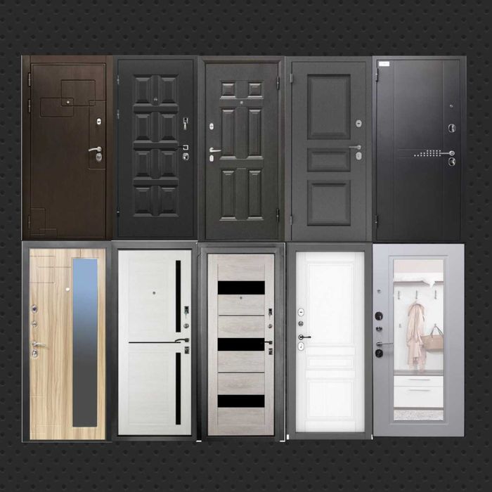 металлические и входные двери-Крепкий стиль темир эшик