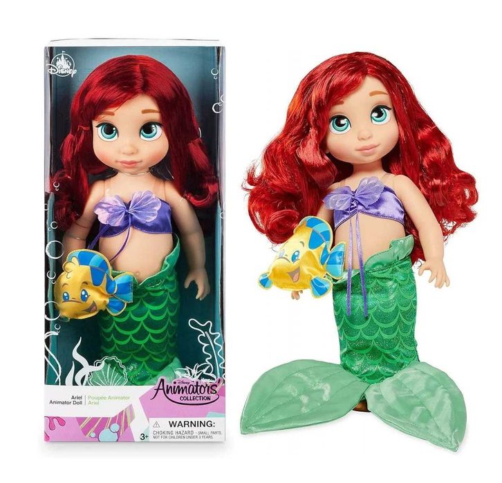 Оригинална кукла Ариел Малкaта русалка от Disney, Animators Collection