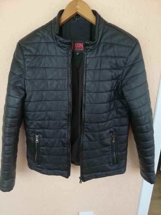 Geaca piele bărbati Erdos S