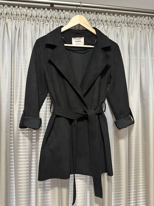 Дамско велурено палто