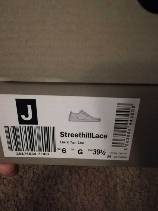 Sneakers Clarks StreethillLace marime 39 1/2 Noi