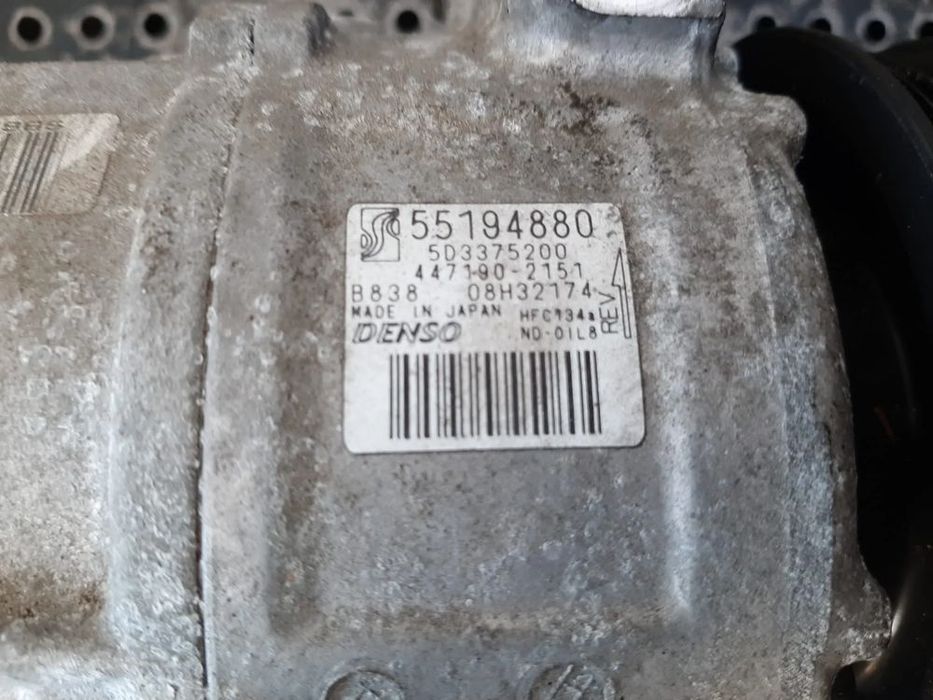 compresor clima ac 1.2 b 1.4 b  fiat punto evo grande punto 199  5d -2151