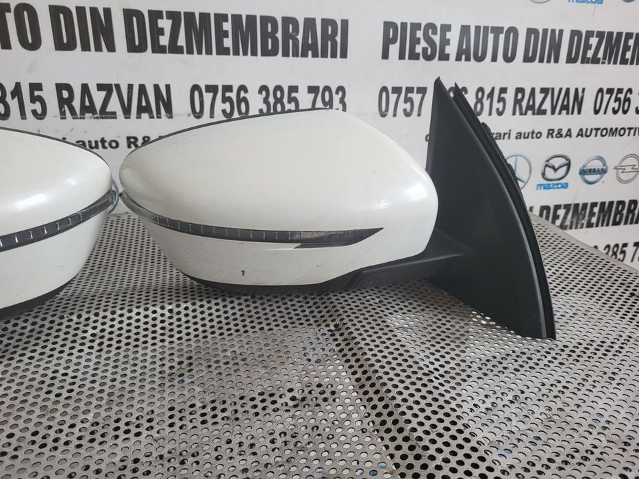 Oglinzi Oglinda Stanga Dreapta Nissan Qashqai J11 Facelift An 2018-2019-2020 Volan Stanga Pliabile