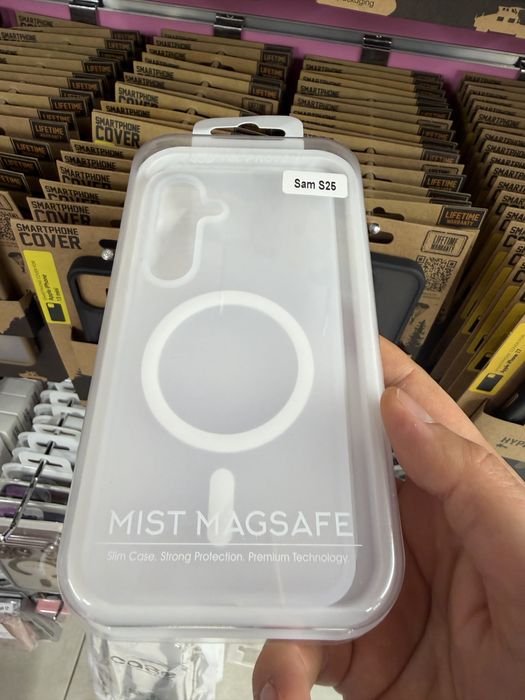 Samsung Galaxy S25 матиран Magsafe кейс