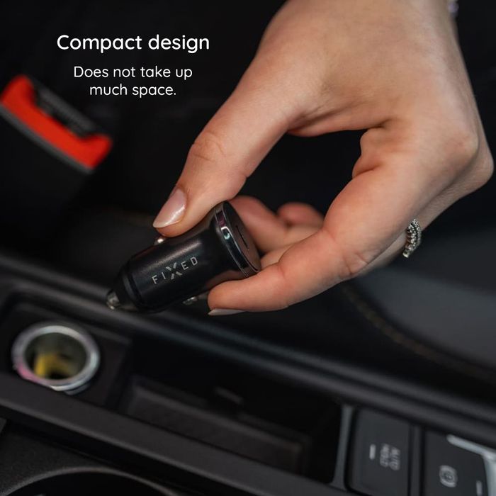 FIXED PD 30 Car Charger 30W USB-C PD 3.0 / Зарядно за автомобил