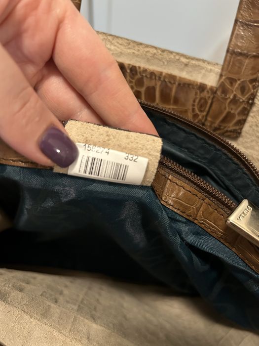 Furla Crocodile skin