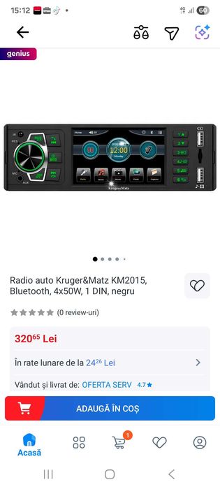Casetofon de masina pret 180 lei