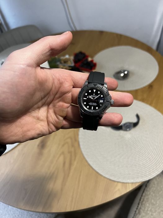 Rolex Yacht-Master White Gold 40 mm Rubber Strap