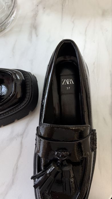 Лоферы Zara 37 размер