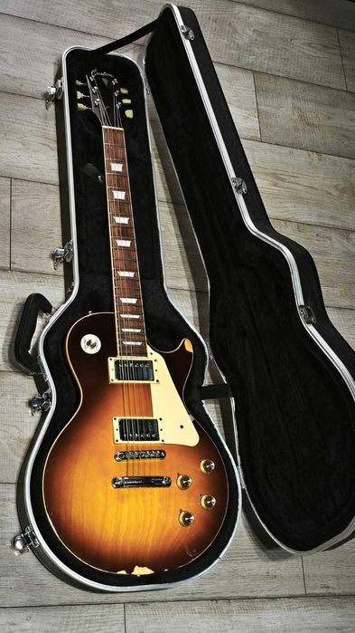 Carcasă toc cutie hard case chitara Gator GC-LPS ABS