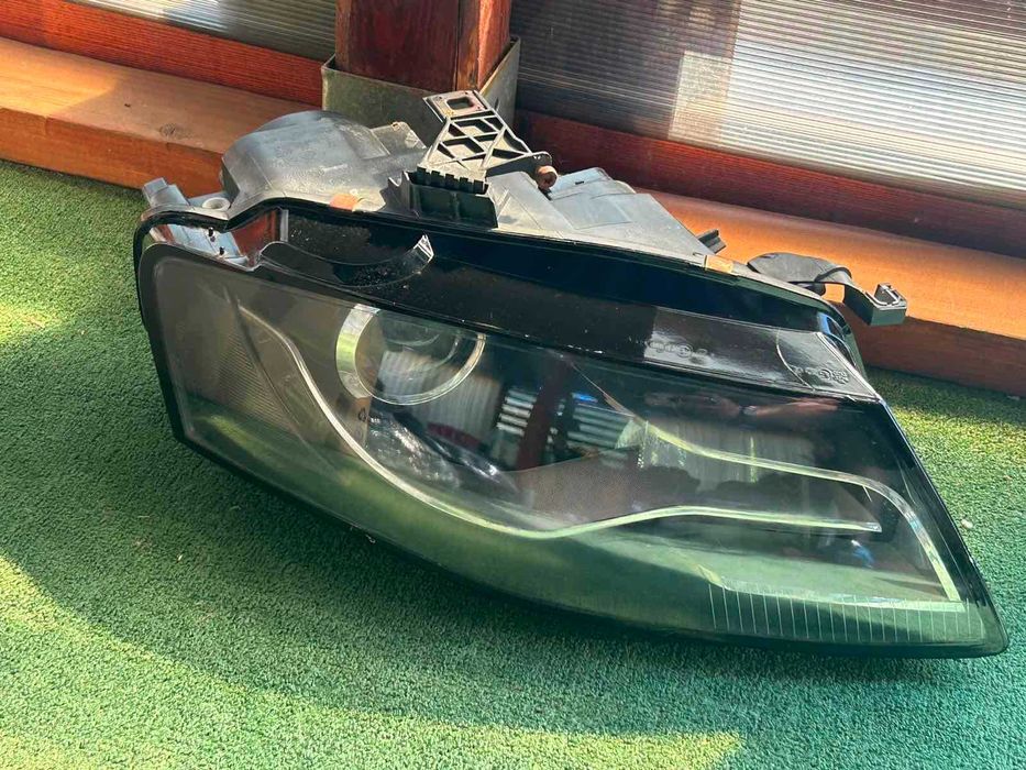 фар десен Audi A4 bixenon 2007-2011г. #522S.