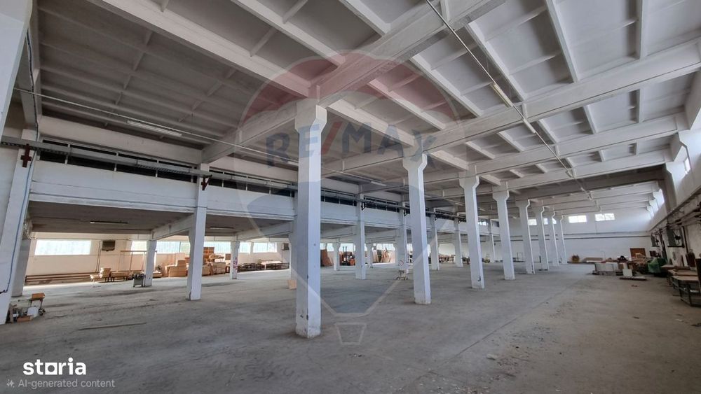 Spațiu industrial 4.4Ha Teren și 15.000mpc - Zona Industrială - Hârlău