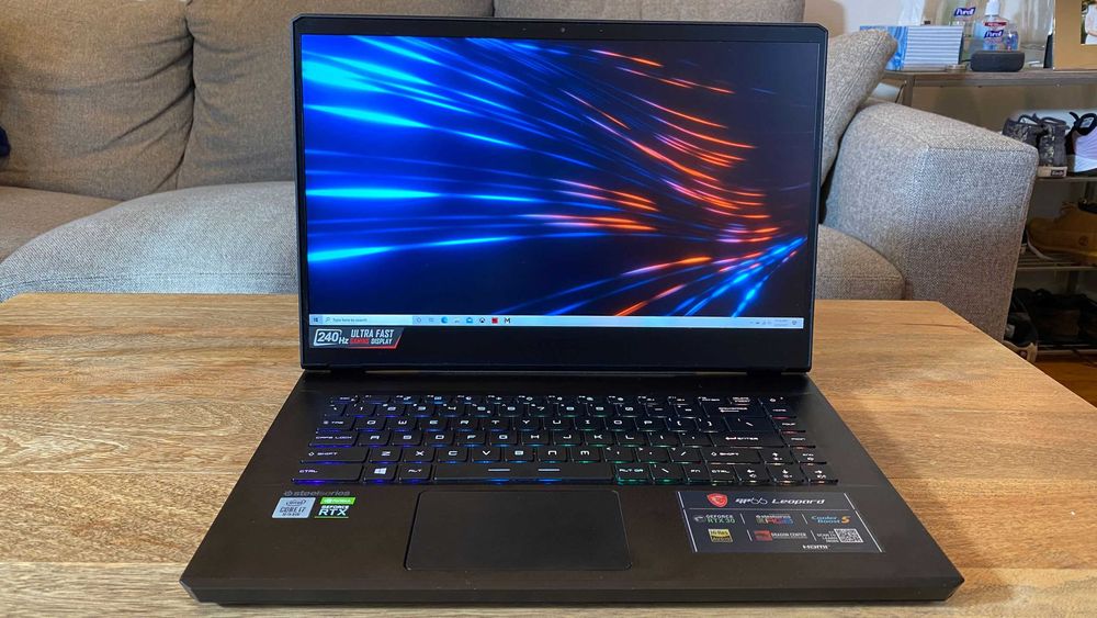 Мощный игровой ноутбук MSI 240 gerts ekran  i7-11800H, RTX 3070 идеал