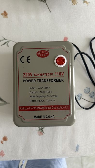 понижающий трансформатор 220 - 110