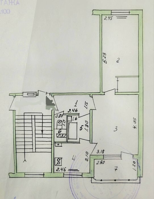 Продаётся квартира 2 комнатная Чилонзор 3 квартал