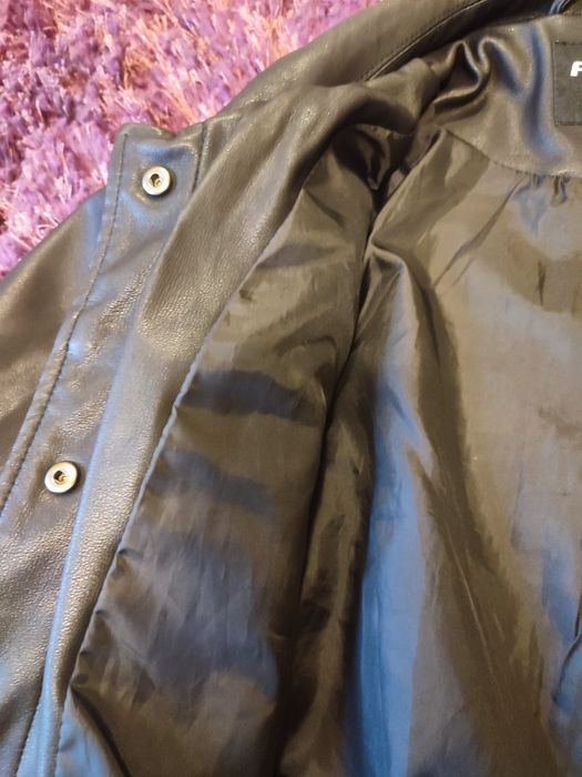 Кожено черно яке