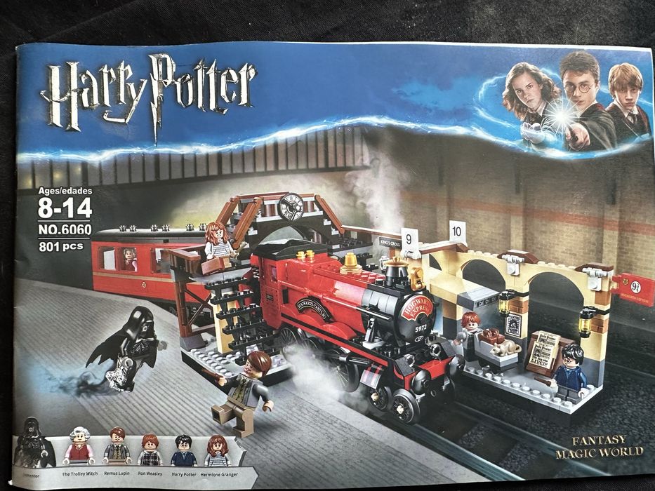 Лего титаник и платформа 9.3/4