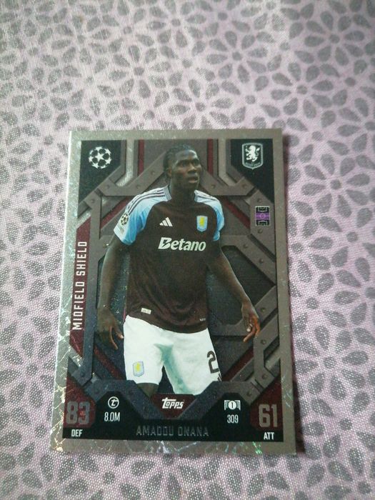 Cartonașe Topps sez 24-25 ediție diferite