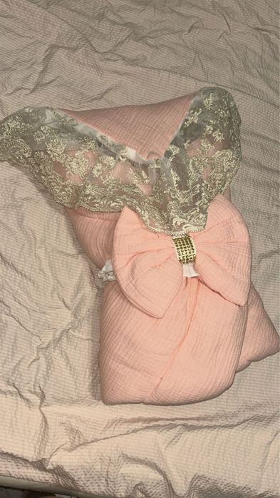 Детский конверт на выписку