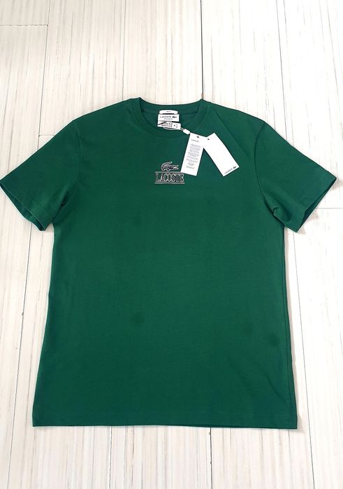 Lacoste Cotton Regular Fit Unisex  M НОВО! ОРИГИНАЛНА Унисекс Тениска