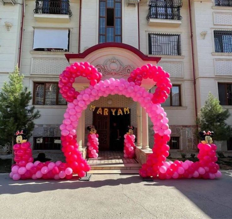 Оформление шарами