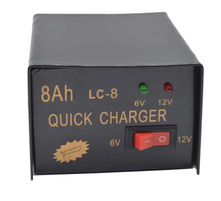 Mini redresor LC8 baterii motociclete/ATV 8Ah, 6/12V