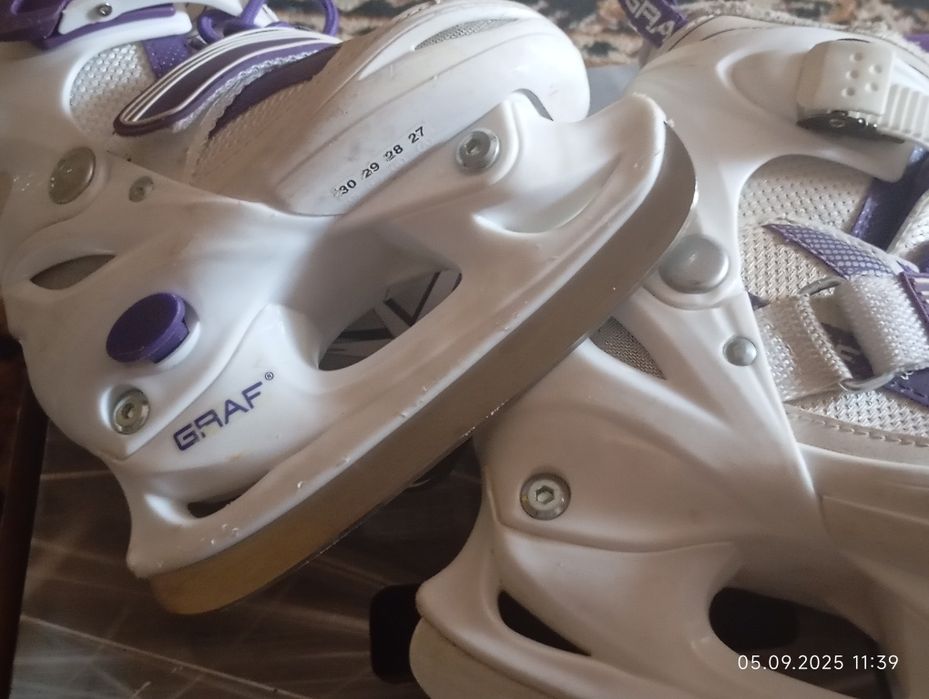 Коньки раздвижные 27-30 р